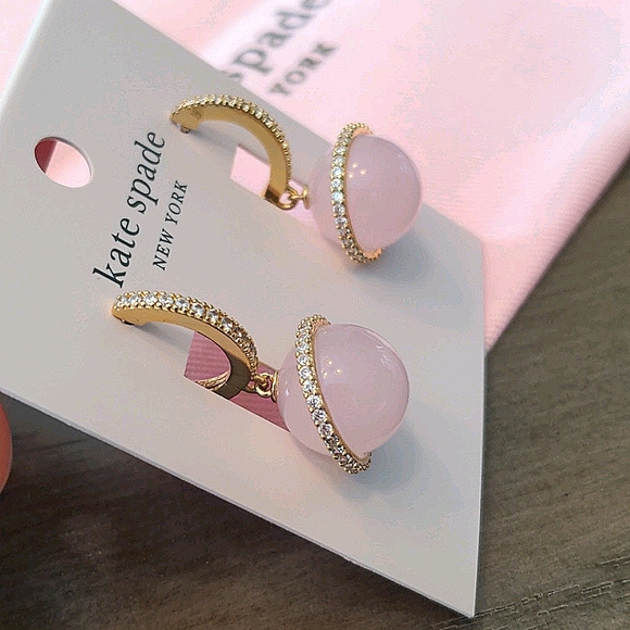 NEW Kate Spade On The Rocks Huggies in Pink Multi - Picture 7 of 10